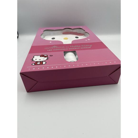 Impressions Vanity for Hello Kitty LED Handheld Mirror with Stand ~BRAND NEW~ - Picture 9 of 9